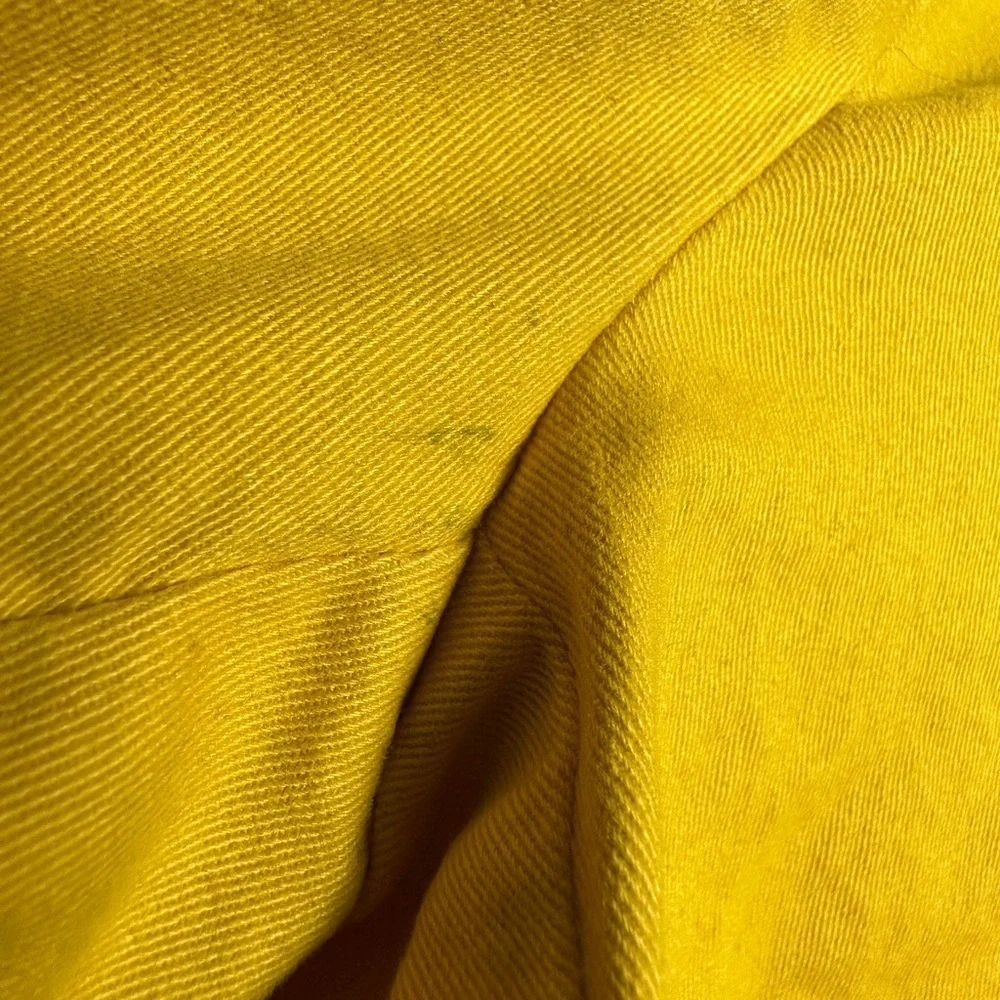 Ann‎ Taylor Loft yellow cotton Stretch chino shorts, sz 2 preppy casual beachy